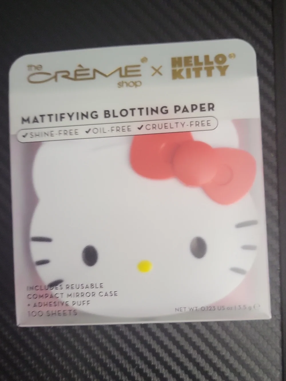 The Crème Shop x Hello Kitty Mattifying Blotting Paper
